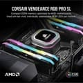 Miniatyrbild 2 av 4: CORSAIR DDR4 PC-minne - VENGEANCE RGB PRO SL 16GB (2x8GB) - 3200Mhz - CAS 16 Optimerad för AMD Ryzen - Svart