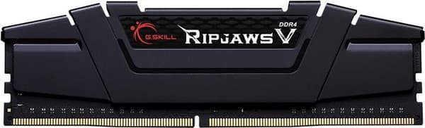 G.Skill Ripjaws V - DDR4-modul - 32GB - DIMM 288-PIN - 2666MHz / PC4-21300 - CL19 - 1,2V - obuffrad - icke-ECC - Classic Black