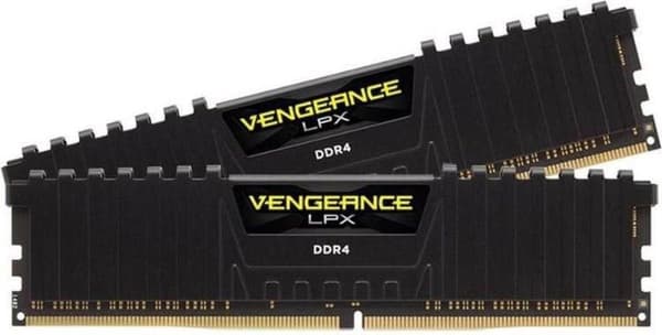 Corsair Vengeance LPX - Hukommelse - DDR4 - 32 GB: 2 x 16 GB - DIMM - 288-PIN - 3600 MHz - CL18 - 1,35 V