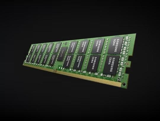 Samsung DDR5-modul 64GB DIMM 288-PIN 4800MHz / PC5-38400 CL40 registreret ECC (M321R8GA0BB0-CQK)