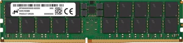 Micron DDR5 RDIMM 64GB 2Rx4 4800 CL40 PC5-38400 1,1V ECC (MTC40F2046S1RC48BA1R)