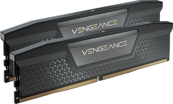 Corsair Vengeance - DDR5 - Kit - 64 GB: 2 x 32 GB - DIMM 288-PIN - 5600 MHz / PC5-44800 - CL40 - 1,25 V - ubufferet - ikke-ECC - sort (CMK64GX5M2B5600