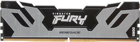 Kingston FURY Renegade Silver - DDR5 - moduuli - 16 Gt - DIMM 288-PIN - 6400 MHz / PC5-51200 - CL32 - 1,4 V - puskuroimaton - on-die ECC (KF564C32RS-1