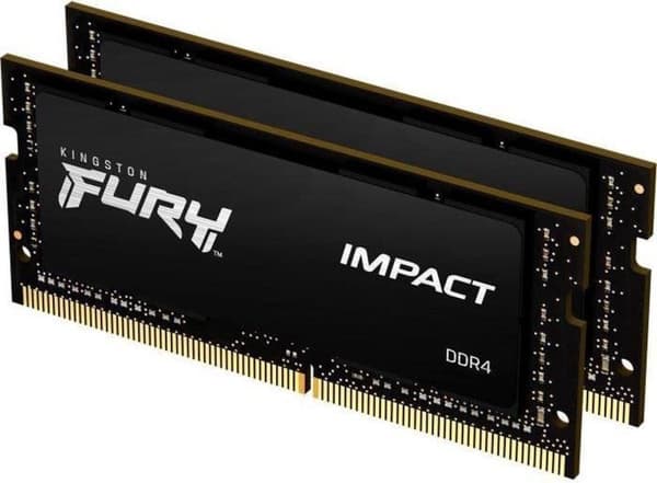 16GB 2x8GB 3200MHz SODIMM DDR4 IMPACT KF432S20IBK2/16