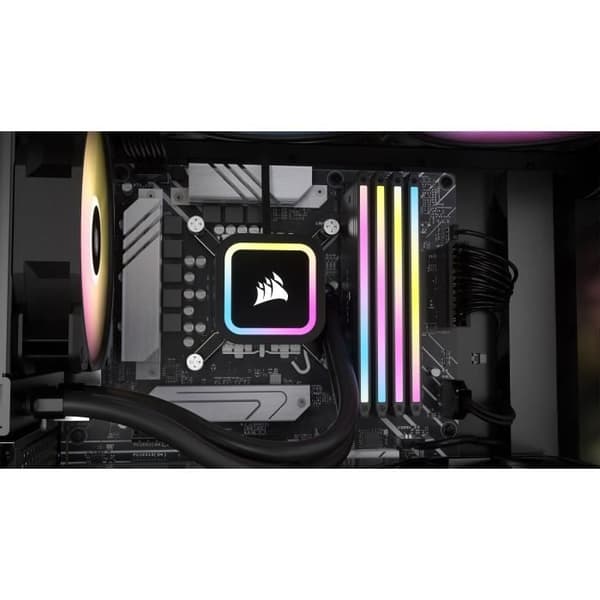 RAM-minne - CORSAIR - Dominator Titanium RGB DDR5 - 64GB 2x32GB DIMM - 6600MT/s - Intel XMP 3.0 - 1.40V - Svart