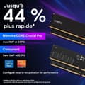 Miniatyrbild 6 av 6: RAM-minne - CRUCIAL - DDR5 PRO - Kit 48 GB (2 x 24 GB) - 5600 MT/s - UDIMM - CL46 - CP2K24G56C46U5