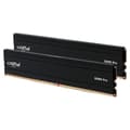 Miniatyrbild 1 av 6: RAM-minne - CRUCIAL - DDR5 PRO - Kit 48 GB (2 x 24 GB) - 5600 MT/s - UDIMM - CL46 - CP2K24G56C46U5