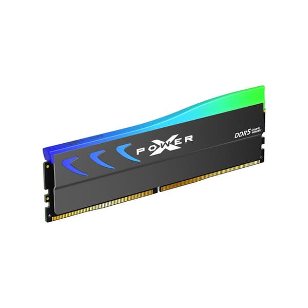 Silicon Power XPOWER Storm RGB -muistimoduuli 64 Gt (2 x 32 Gt) DDR5 Gaming UDIMM 6400 MHz CL32 (SP064GXLWU64AFDK)