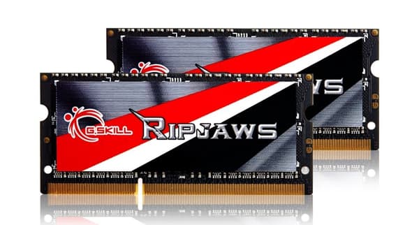 G.Skill RipjawsX GS-F3-1600C9D-8GRSL muistimoduuli 8 Gt 2 x 4 Gt DDR3L 1600 MHz