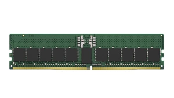 Kingston Technology 32 GB, DDR5, 4800 MT/s, ECC, ubufferet, DIMM, CL40, 2RX8, 1.1V, 288-ben
