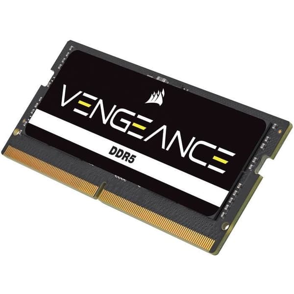 RAM-minne - CORSAIR - CMSX64GX5M2A4800C40 - VENGEANCE - DDR5 - 64Go 2x32Go SODIMM - 4800MT/s - CL 40 - 1.1V
