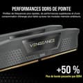 Miniatyrbild 2 av 6: Corsair Vengeance DDR5 64 GB (2 x 32 GB) 6000 MHz CL40 - Dual Channel Kit 2 DDR5 RAM-moduler PC5-48000
