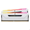 Miniatyrbild 1 av 3: Corsair Vengeance RGB PRO SL Series - White Lighting Kit - Kit med 2 DDR4 RAM-format ljusstrips