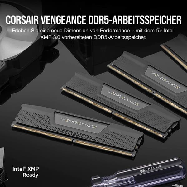 CORSAIR VENGEANCE DDR5 192GB (4x48GB) 5200MHz C38 skrivbordsminne