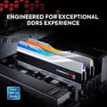 Miniatyrbild 2 av 3: G.Skill Trident Z5 RGB 64 GB DDR5 6000 MHz CL32 RAM-minne - Dual Channel Silver Kit