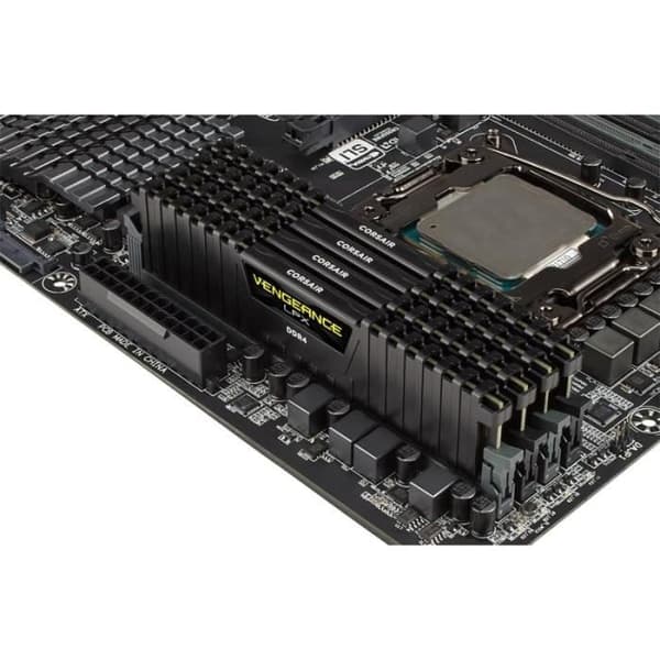 RAM-minne - CORSAIR - Vengeance LPX DDR4 - 16GB 1x16GB DIMM - 2400 MHz - 1,20V - Svart (CMK16GX4M1A2400C)