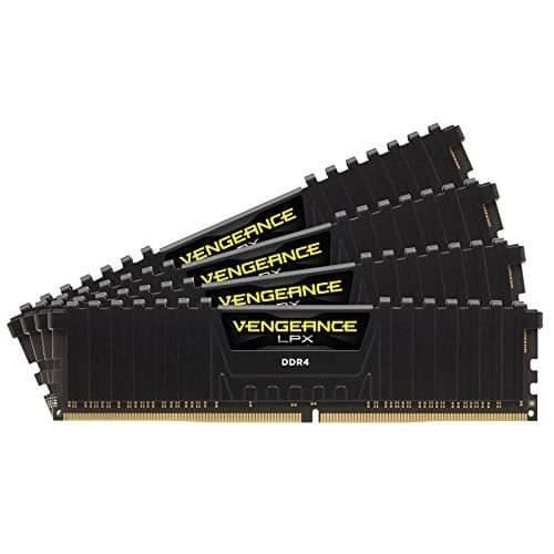 RAM-minne - CORSAIR - Vengeance LPX DDR4 - 16GB 1x16GB DIMM - 2400 MHz - 1,20V - Svart (CMK16GX4M1A2400C)