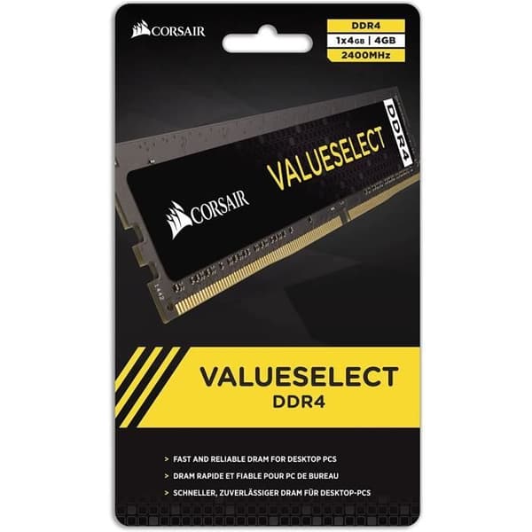 CORSAIR DDR4 PC-minne - 8 GB (1 x 8 GB) - 2666MHz - CAS 18 (CMV8GX4M1A2666C18)