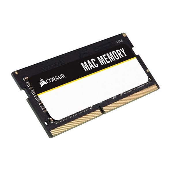 Corsair Mac-minne SO-DIMM 64 GB (2x 32 GB) DDR4 2666 MHz CL18 - Dual Channel RAM SO-DIMM DDR4 PC4-21300 Kit för Mac -