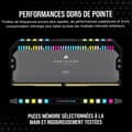 Miniatyrbild 3 av 3: Corsair Dominator Platinum DDR5 RGB 32GB (2 x 16GB) 6000 MHz CL30 - Dual Channel Kit 2 DDR5 RAM PC5-48000 - CMT32GX5M