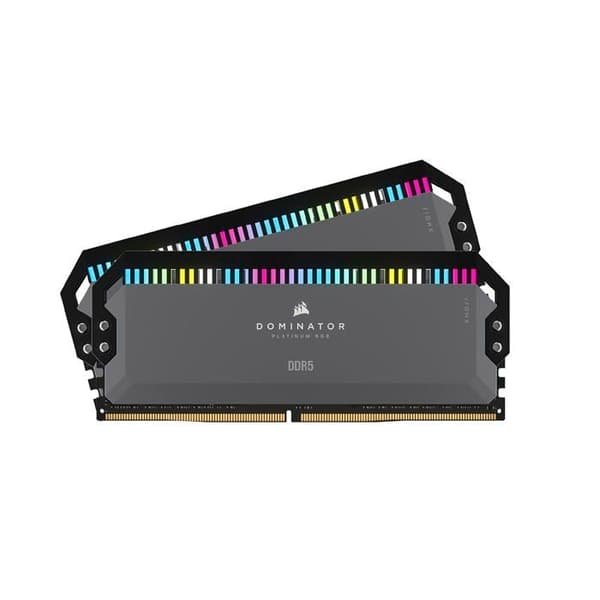 Corsair Dominator Platinum DDR5 RGB 32GB (2 x 16GB) 6000 MHz CL30 - Dual Channel Kit 2 DDR5 RAM PC5-48000 - CMT32GX5M