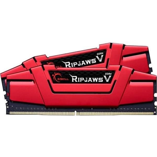 G.Skill Ripjaws V PC-minne - DDR4 - 16GB Kit (2x 8 GB) - 2133 MHz - CL15 - Röd F4-2133C15D-16GVR