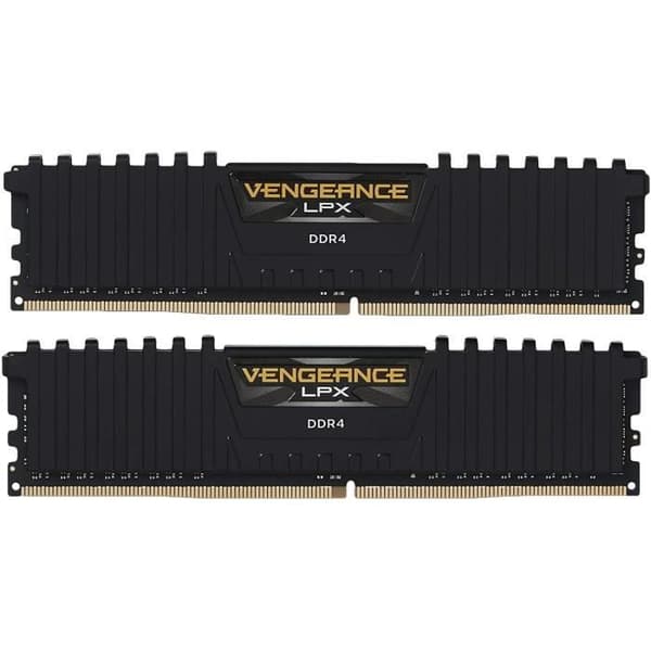 RAM-minne - CORSAIR - Vengeance DDR4 - 16GB 2x8GB DIMM - 3200 MHz - 1,35V - Svart (CMK16GX4M2Z3200C)