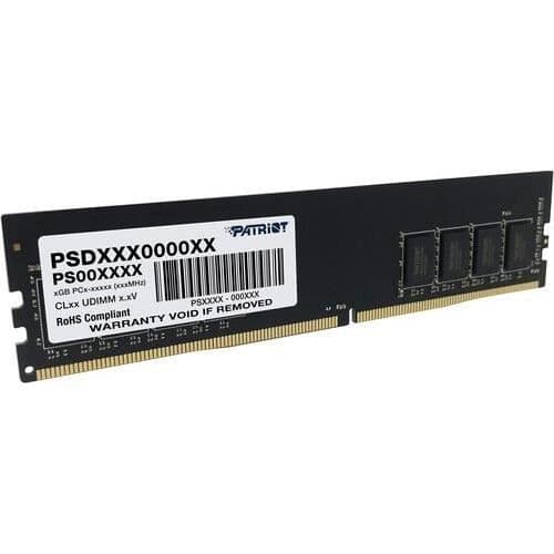 Patriot Signature RAM, DDR4, 8GB, 3200MHz, CL22 (PSD48G320081)