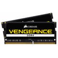 Miniatyrbild 1 av 2: Corsair Vengeance SO-DIMM DDR4-minne 64 GB (2x 32 GB) 2666 MHz CL18 - PC4-21300 Dual Channel RAM Kit