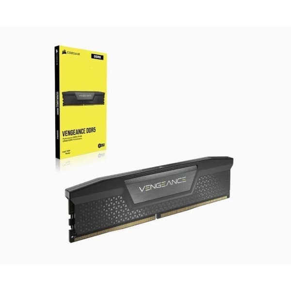 RAM-minne - CORSAIR - Vengeance DDR5 - 32GB 2x16GB DIMM - 6000 MHz - 1,25V - Svart (CMK32GX5M2B6000C36)