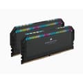 Miniatyrbild 4 av 5: RAM-minne - CORSAIR - DOMINATOR PLATINUM RGB DDR5 - 32GB 2x16GB DIMM - 6200 MHz - 1,3V - Svart (CMT32GX5M2X6200C36)