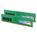 Miniatyrbild 2 av 3: CRUCIAL RAM-modul - 16GB (2 x 8GB) - DDR4-2400/PC4-19200 DDR4 SDRAM - CL17 - 1,20V - Icke-ECC - Obuffrad