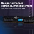 Miniatyrbild 2 av 3: CRUCIAL RAM 8GB DDR5 5600MHZ (ELLER 5200MHZ ELLER 4800MHZ) DISKTOPMINNE