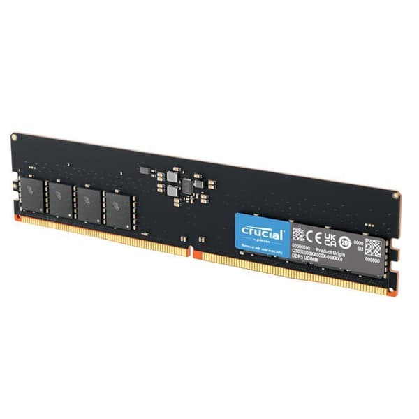 CRUCIAL RAM 8GB DDR5 5600MHZ (ELLER 5200MHZ ELLER 4800MHZ) DISKTOPMINNE