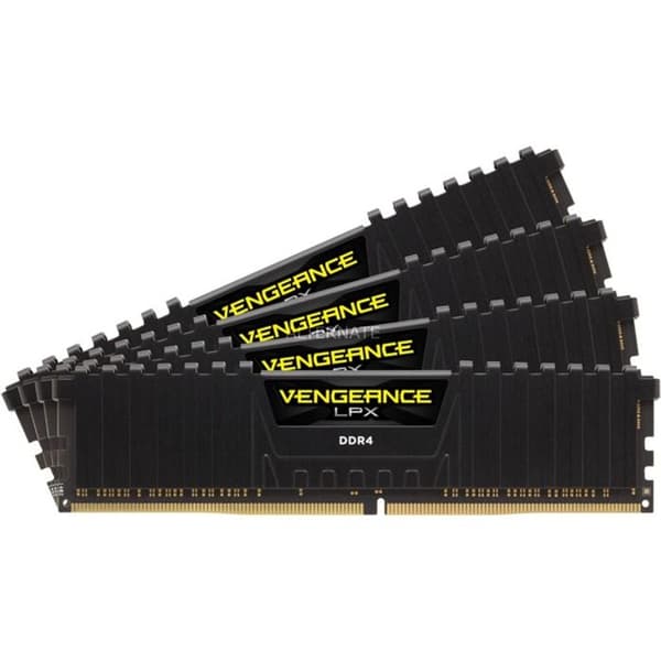 Corsair Vengeance LPX Series Low Profile 128GB (4 x 32GB) DDR4 2666MHz CL16 - Dual Channel Kit 4 DDR4 RAM PC4-21300