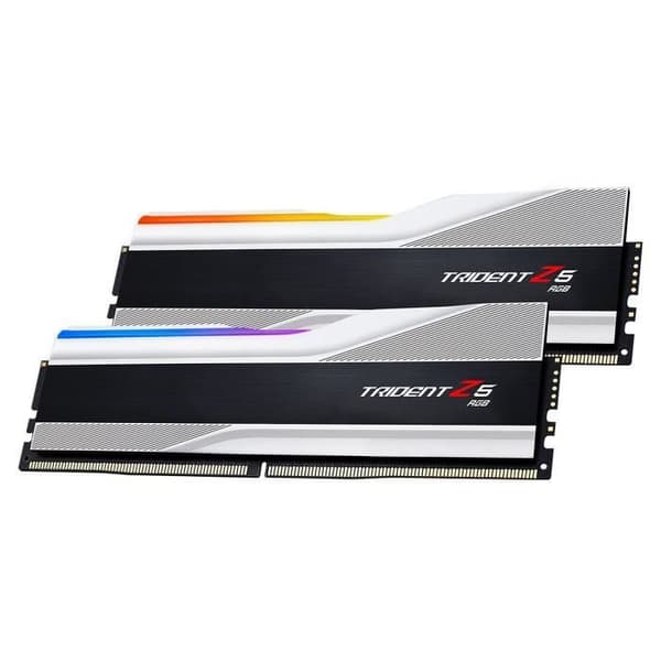 G.Skill Trident Z5 RGB 32 GB DDR5 6000 MHz CL32 RAM-minne - Dual Channel Silver Kit