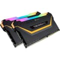 Miniatyrbild 3 av 5: RAM-minne - CORSAIR - Vengeance RGB Pro Series DDR4 - 16GB 2x8GB DIMM - 3200 MHz - CL16 - 1,35V - Svart