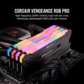 Miniatyrbild 4 av 5: RAM-minne - CORSAIR - Vengeance RGB Pro Series DDR4 - 16GB 2x8GB DIMM - 3200 MHz - CL16 - 1,35V - Svart