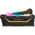 Miniatyrbild 1 av 5: RAM-minne - CORSAIR - Vengeance RGB Pro Series DDR4 - 16GB 2x8GB DIMM - 3200 MHz - CL16 - 1,35V - Svart