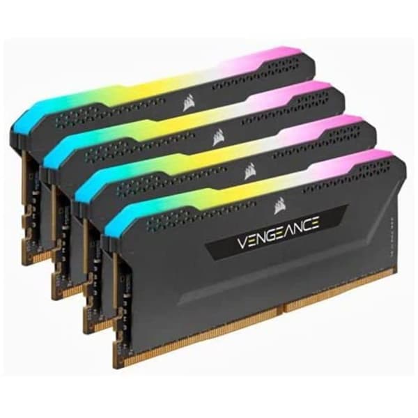 Corsair Vengeance RGB PRO SL Series 64 GB DDR4 3200 MHz CL16 Quad Channel Kit - Svart