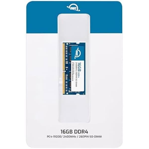 Minnesuppgradering - OWC - 16 GB DDR4 So-DIMM - 2400 MHz - iMac 27" Retina 5K - CL17