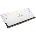 Miniatyrbild 3 av 6: RAM-minne - CORSAIR - Dominator Titanium RGB DDR5 - 32GB 2x16GB DIMM - 7000MT/s - Intel XMP 3.0 - 1.45V - Vit