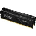 Miniatyrbillede 1 af 4: Kingston FURY Beast 32GB (2x16GB) DDR4 3200MHz CL16-hukommelse