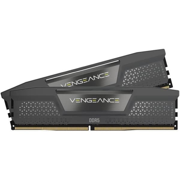 RAM-muisti - CORSAIR - Vengeance DDR5 RAM 64GB (2x32GB) 5600MHz CL40 AMD EXPO iCUE -yhteensopiva - harmaa (CMK64GX5M2B5600Z40)