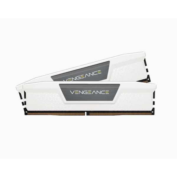 RAM-hukommelse - Corsair - Revenge DDR5 - 32 GB 2x16 GB DIMM - 5200 MHz - 1.25V - Hvid (CMK32GX5M2B5200C40W)