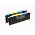 Pikkukuva 2 / 4: RAM-muisti - CORSAIR - Vengeance RGB DDR5 - 32GB 2x16GB DIMM - 6000 MHz - 1.35V - Musta (CMH32GX5M2D6000C36)
