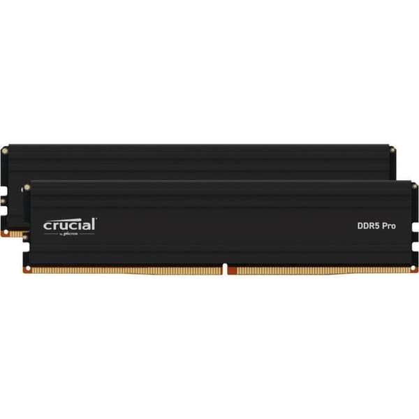 CRUCIAL DDR5 PRO RAM-minne - Kit 128 GB (2 x 64 GB) - 5600 MT/s - CL46