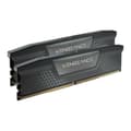 Pikkukuva 1 / 4: RAM-muisti - CORSAIR Vengeance RGB DDR5 - 32 Gt 2 x 16 Gt DIMM - 6000 MHz - Puskuroimaton, 40-40-40-77, Std PMIC, XMP 3.0, musta lämmönlevitin
