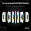 Pikkukuva 2 / 5: CORSAIR Vengeance RGB DDR5 - 32GB 2x16GB DIMM - 5200MHz - Puskuroimaton, 40-40-40-77, XMP 3.0, Valkoinen lämmönlevitin, RGB LED, 1.25V