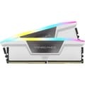 Pikkukuva 1 / 5: CORSAIR Vengeance RGB DDR5 - 32GB 2x16GB DIMM - 5200MHz - Puskuroimaton, 40-40-40-77, XMP 3.0, Valkoinen lämmönlevitin, RGB LED, 1.25V